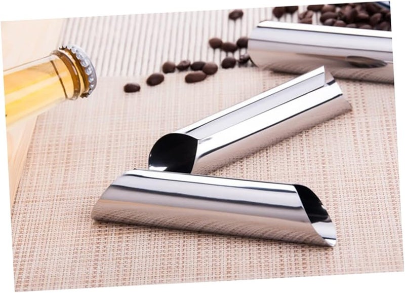 قالب أنبوب كرواسون من الفولاذ المقاوم للصدأ 12 قطعة أدوات خبز أسطوانية - Image 5